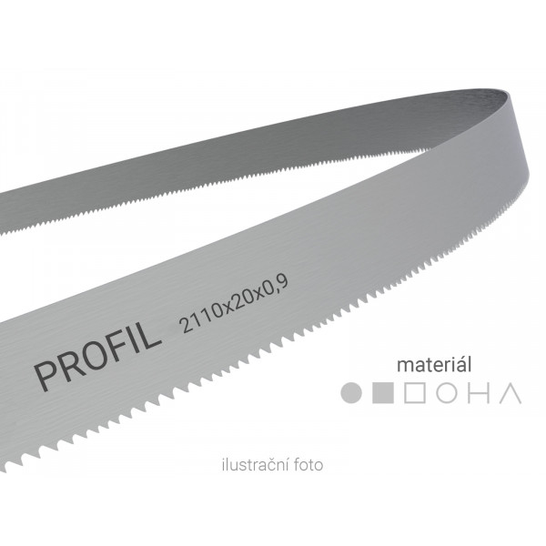 Pilový pás Wikus PROFIL 2110x20x0,9mm (pro PMS 170/210 MO)
