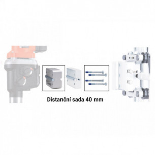 Set distanțiere 40mm pentru burghiu 2