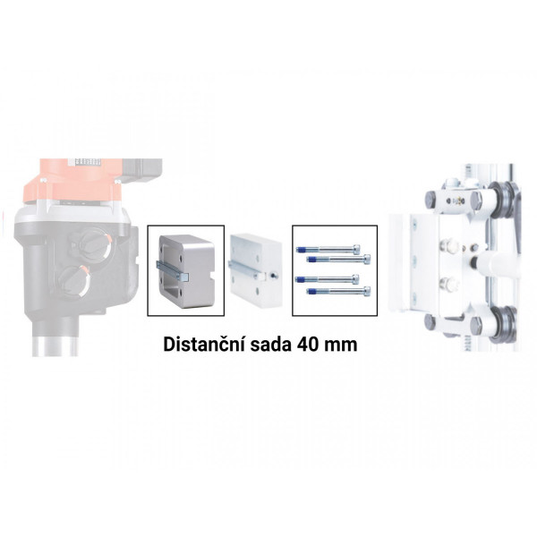 Set distanțiere 40mm pentru burghiu