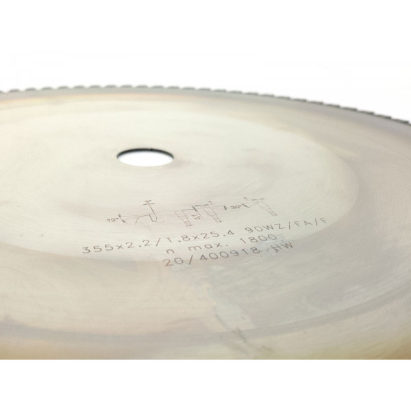 Pânză de ferăstrău metal COATING 355mm (pentru...