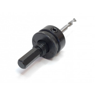 Rychloupínací trn, unašeč s HSS středovým vrtákem pro korunky 32-210mm STARRETT 2