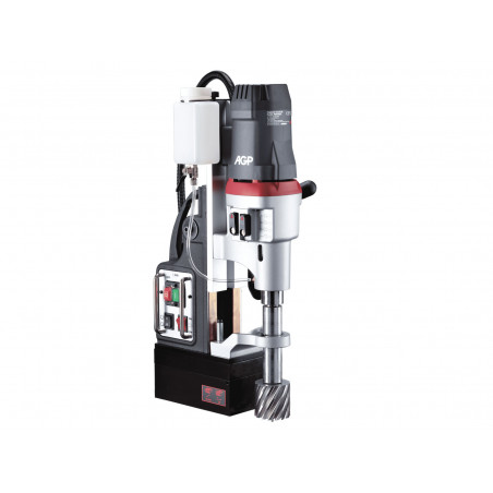 Burghiu magnetic și robinet cu bază glisantă AGP MDS750-4 cu 4 trepte