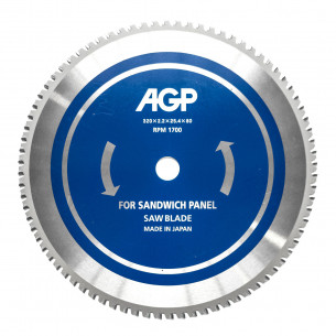 Pânza de ferăstrău pentru tablă și panouri sandwich 320...