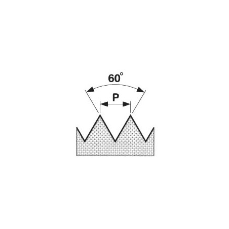 Robinet de mașină cu fantă dreaptă și întrerupător M6 3500 (DIN 376 ISO2 6H HSSE) Narex