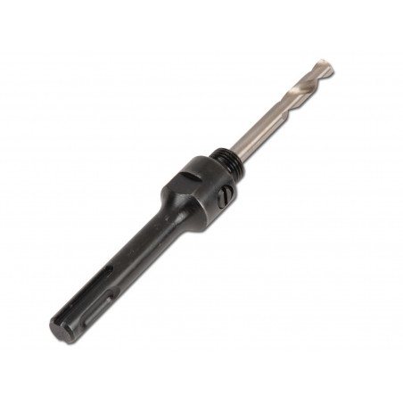 Dorn de prindere, suport cu burghiu central HSS extins pentru coroane de 14-30mm SDS+ STARRETT