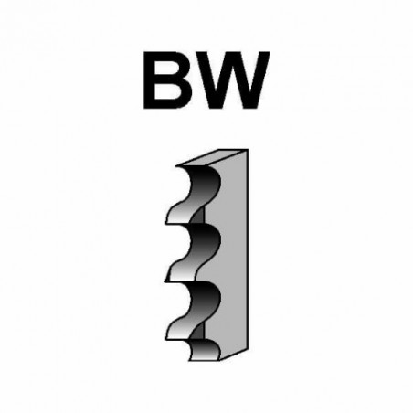 Lama de ferăstrău de tăiat pentru metal HSS 250x2,0x32 Dmo5 200z BW