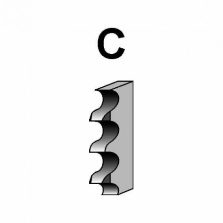 Lama de ferăstrău de tăiat pentru metal HSS 250x2,5x32 Dmo5 160z C
