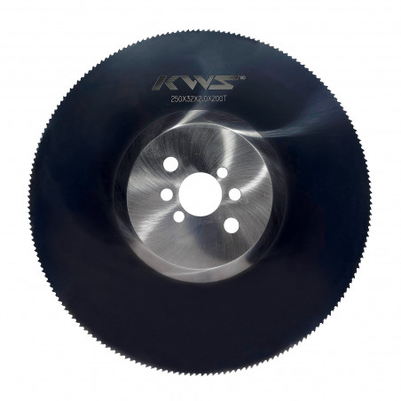 Lama de ferăstrău de tăiat pentru metal HSS 250x2,0x32 TiAlN 200z BW, KWS
