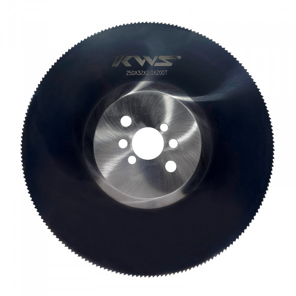 Lama de ferăstrău de tăiat pentru metal HSS 250x2,5x32 TiAlN 200z BR, KWS