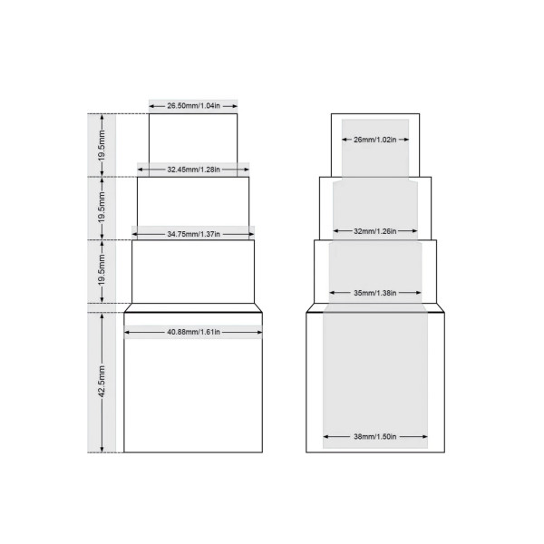 Adaptor pentru aspiratoare si scule FNZ-VKA01