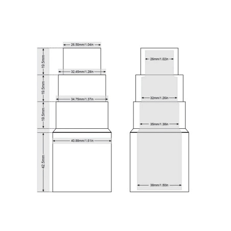 Adaptor pentru aspiratoare si scule FNZ-VKA01