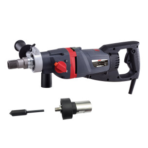 Burghiu diamantat cu ciocan AGP DM52D (kit pentru electrician)