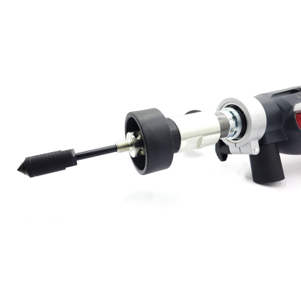 Burghiu diamantat cu ciocan AGP DM52D (kit pentru electrician)