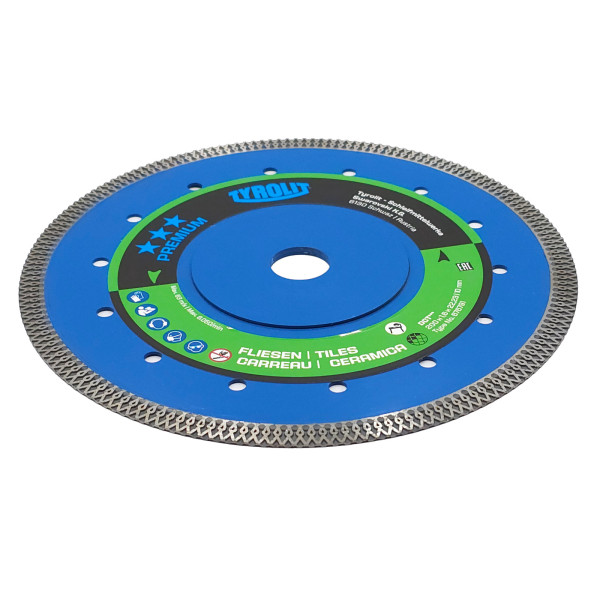 Disc de tăiat diamant pentru gresie, marmură DCT Premium 200x22,23x1,6x10mm Tyrolit