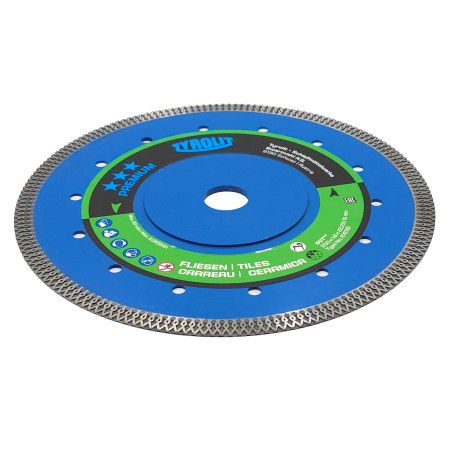 Disc de tăiat diamant pentru gresie, marmură DCT Premium 200x22,23x1,6x10mm Tyrolit