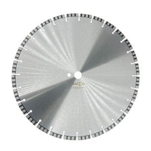 Disc de tăiere cu diamant pentru piatră TURBO SEG 400x25,4x3,4x10mm LS501