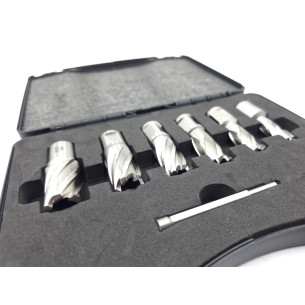 Set de burghiu Weldon 19, HSS (6 piese, adâncime 30 mm) PROLINE 2