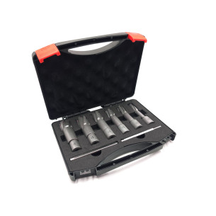 Set de burghiu Weldon 19, TCT (6 piese, adâncime 30 mm)...