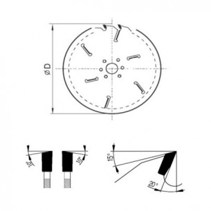 Pilový kotouč SK 5394.1 WZ STROJCAD 400 2