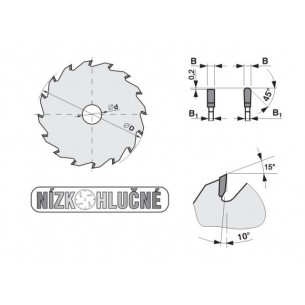 Pilový kotouč SK 5397-11 TFZ L Hps 2