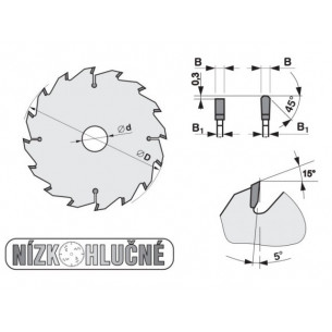 Pilový kotouč SK 5387-11 TFZ P 2